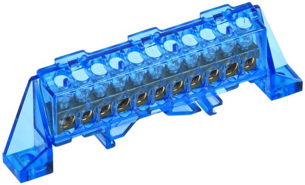 Шина нулевая N в комб. изол. "Стойка" 6х9-11-С TEKFOR IEK TF-NN10-11-DP-K07 Шина нулевая N в комб. изол. "Стойка" 6х9-11-С TEKFOR IEK TF-NN10-11-DP-K07