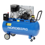 Компрессор поршневой с ременным приводом, объем 200 л NORDBERG ECO NCE200/660