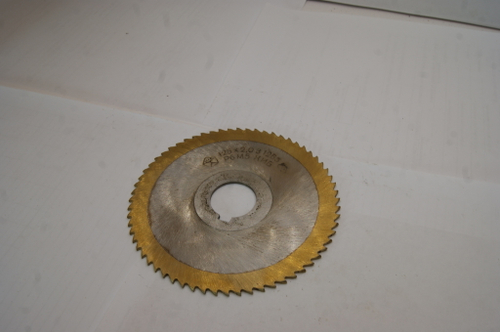 Фреза отрезная дисковая по металлу 125х2х27мм. z=64 Р6М5 СССР КИБ со шпонкой