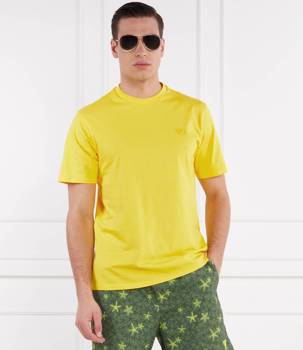 Футболка Guess Underwear - желтый(F3GI00 K8HM0)