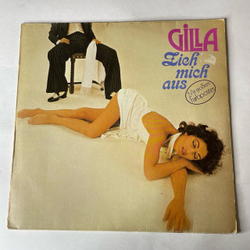 Винтажная виниловая пластинка LP Gilla, Zieh Mich Aus (Германия 1977)