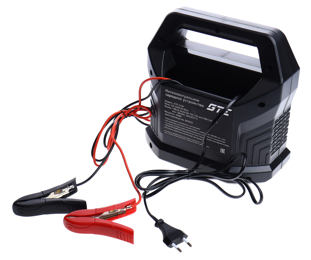 Устройство зарядное 12-24V 20A 200Ач GTE