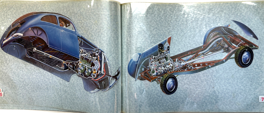 «FORD V8» Каталог автомобиля Форд, оборуд-го 8-ми цилиндр-м двигателем в Германии г. Кёльн 1938г.