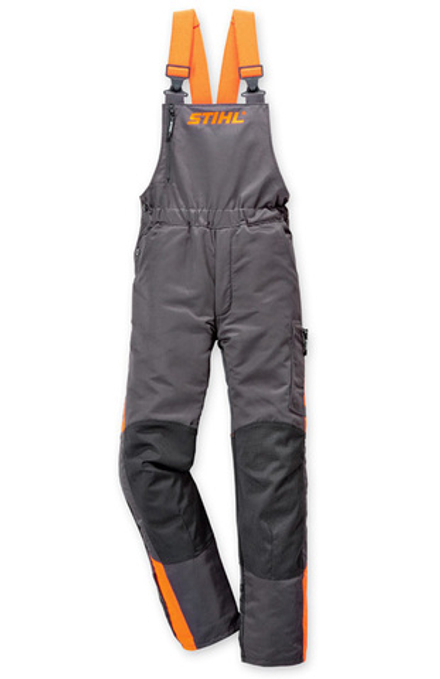 Полукомбинезон DYNAMIC  антрацит/оранж L