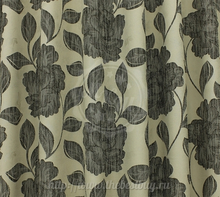 Штора для гостиной: Асанта (S064-5) - 200х260 см. - бежево-коричневый