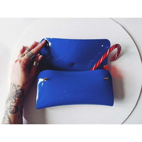 Клатч O Синий - фото 4