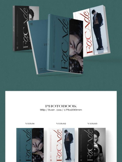 Альбом WONHO - FACADE 3rd Mini Album 3 Version SET