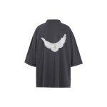 YEEZY x Gap x Balenciaga Dove 3/4 Sleeve Tee, унисекс, глубокий серый