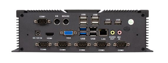 POS-компьютер POScenter Z1 (J6412, RAM8Gb, SSD256Gb, 10*USB, 6*COM, VGA, HDMI, LAN, 2*PS/2, Audio, Mic) Windows 10 IoT Entry