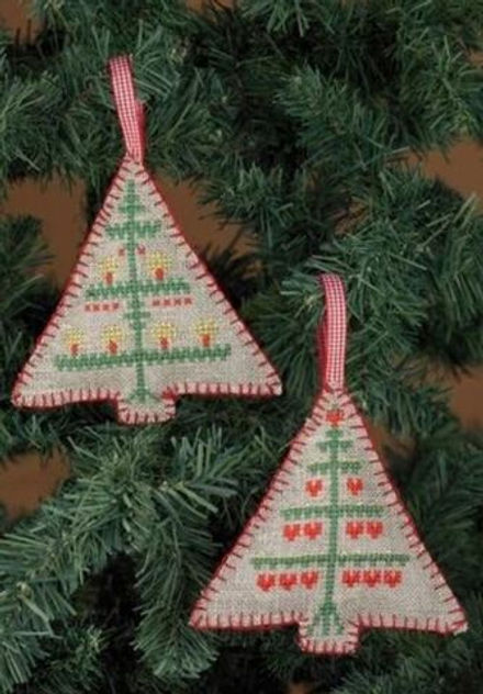 Набор для вышивания ёлочных украшений"Рождество", 13 х 13 см (10216022/080913/0023111/01_Дания)