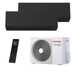 Мультисплит система на 2 комнаты Toshiba RAS-B10G3KVSGB-E x 2 / RAS-2M18G3AVG-E