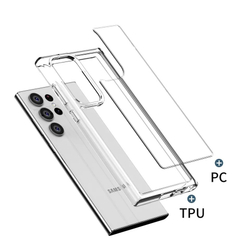 Усиленный двухкомпонентный чехол на смартфон Samsung Galaxy S23 Ultra, серии Ultra Hybrid из TPU от Caseport