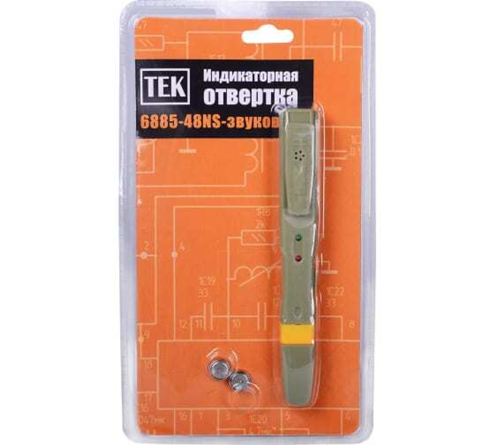 ОТВЕРТКА-ИНДИКАТОР ТЕК 6885-48NS 61/10/159
