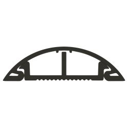 Кабель-канал ЭРА KK-35-10-FB напольный черный RAL 9004 35х10мм 88м