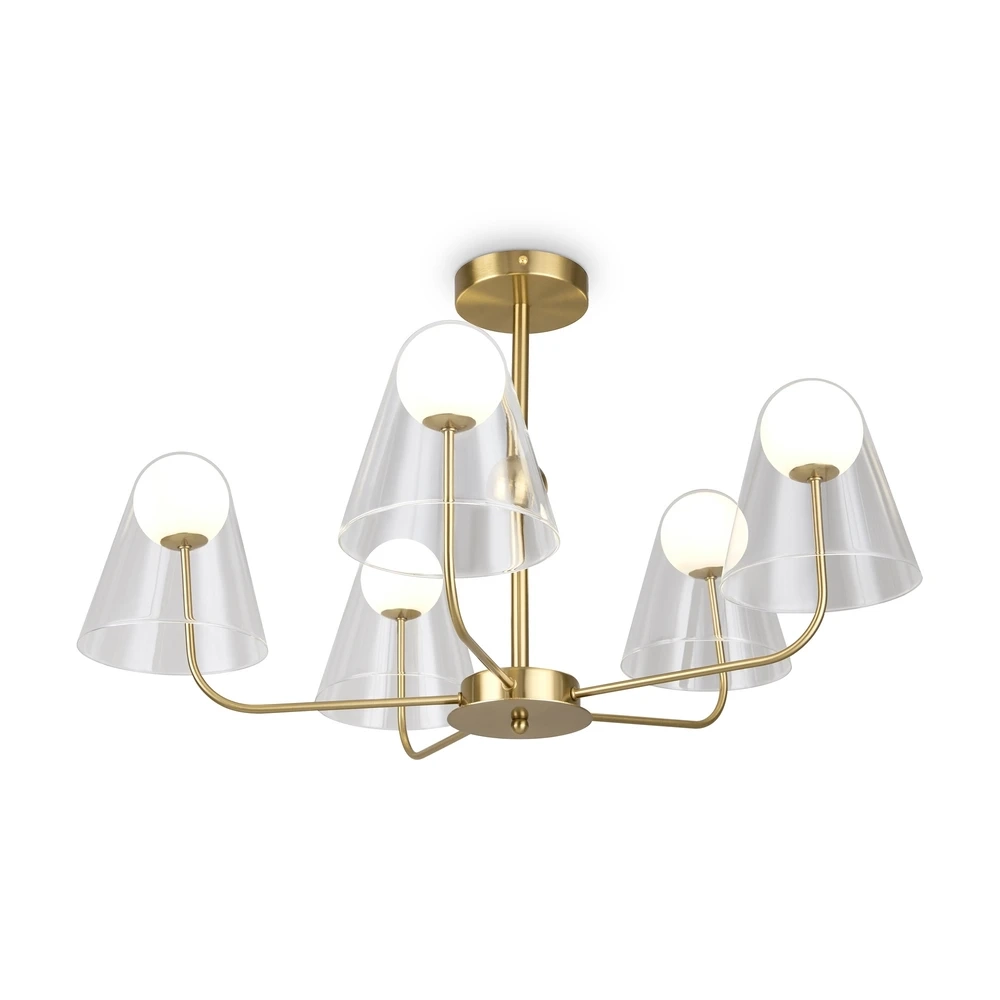 Люстра на штанге Freya DOUBLETY FR5382PL-05BS