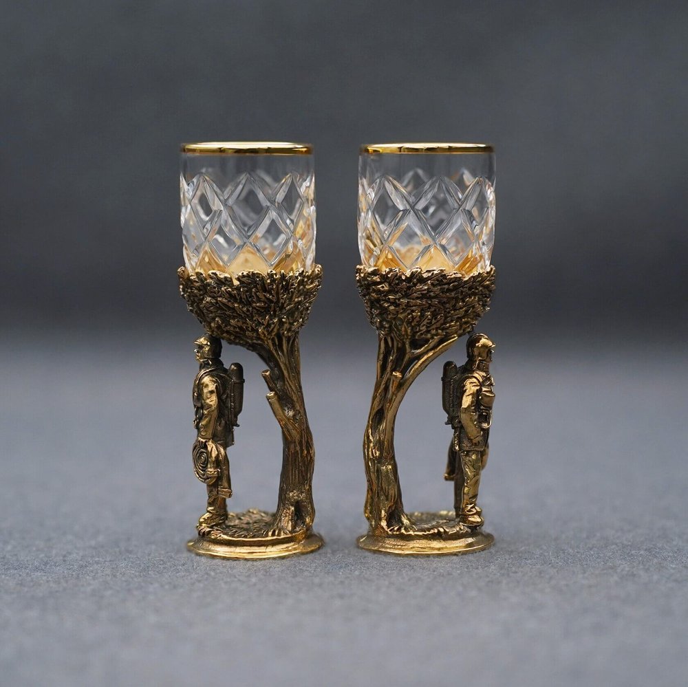 Подарочный набор стопок "МЧС" 6 шт.