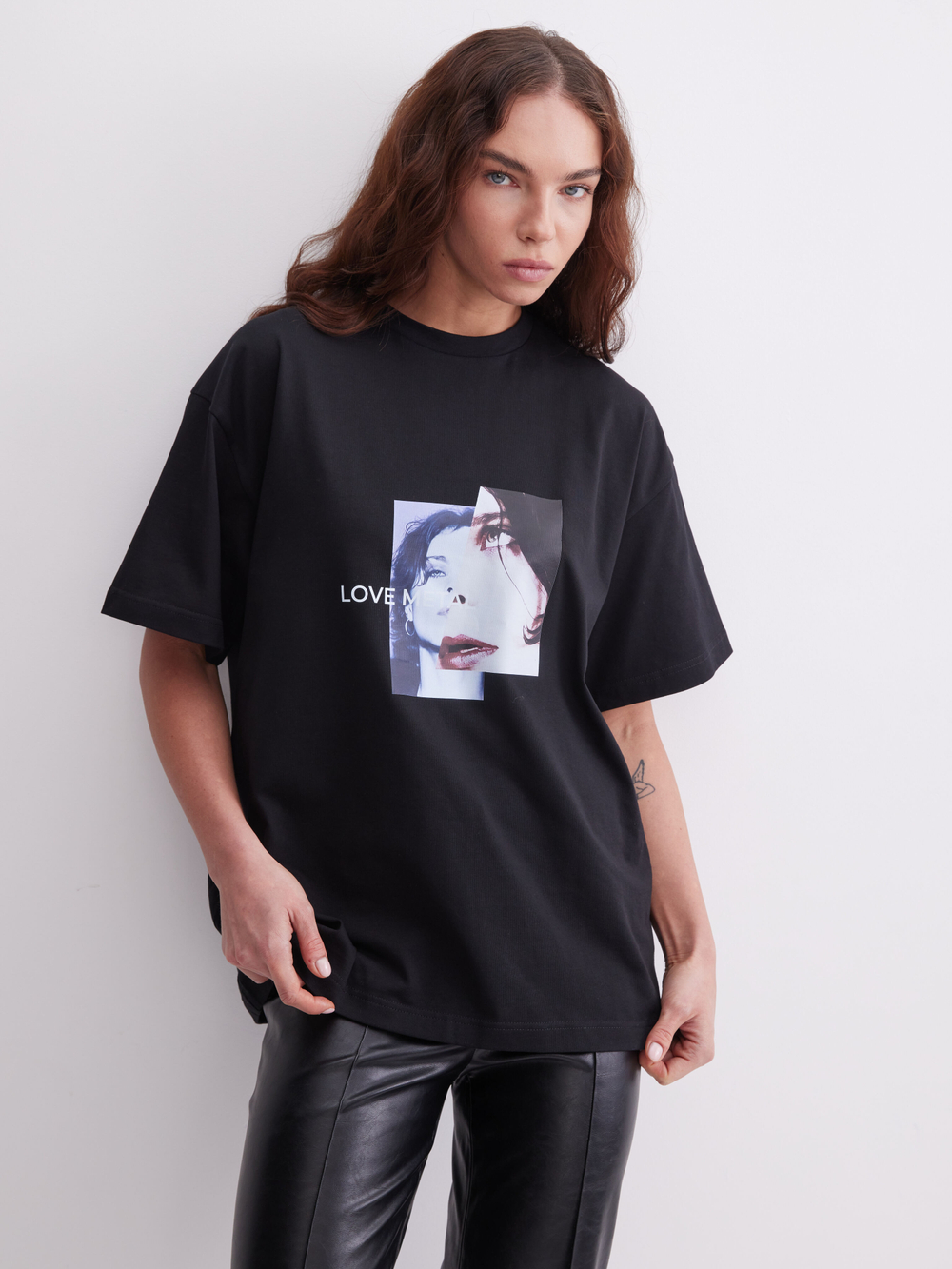 Футболка Love metal, черная