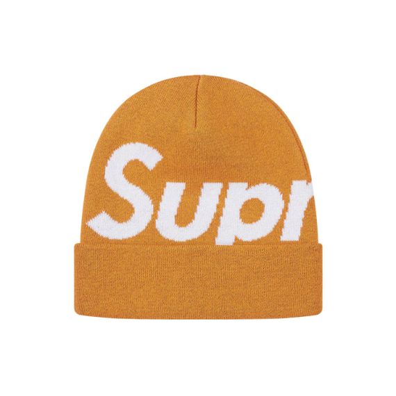 Supreme FW19 Week 7 Big Logo Beanie logo