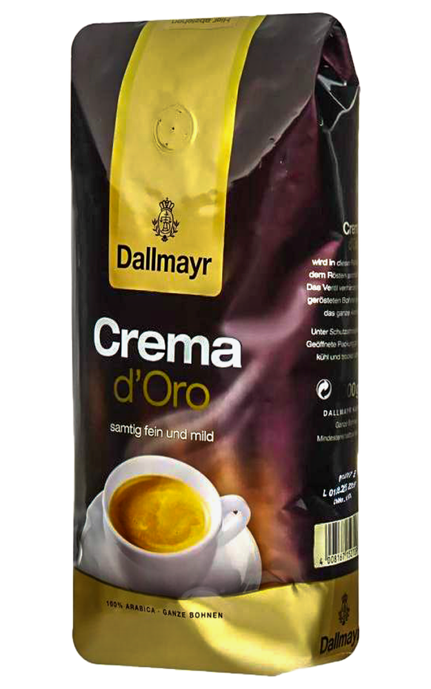 Кофе в зернах Dallmayr Crema d’Oro 500 г, 2 шт