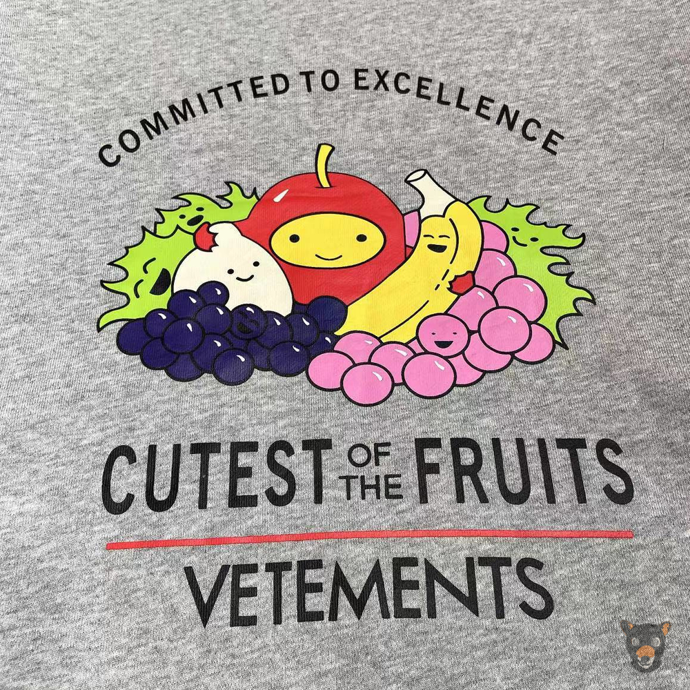 Свитшот Vetements "Fruits"