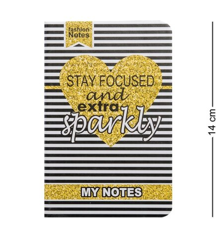 BM-34/4 Блокнот мал. «Полосатый стиль» (твердая обложка)