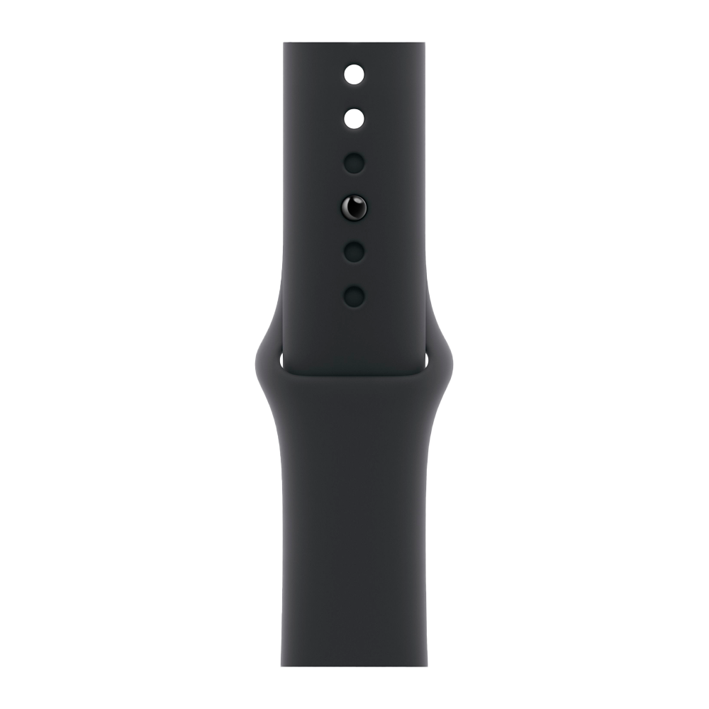Умные часы Apple Watch Series 11 GPS, 42mm, Silver Aluminium Case with Black Sport Band, S/M