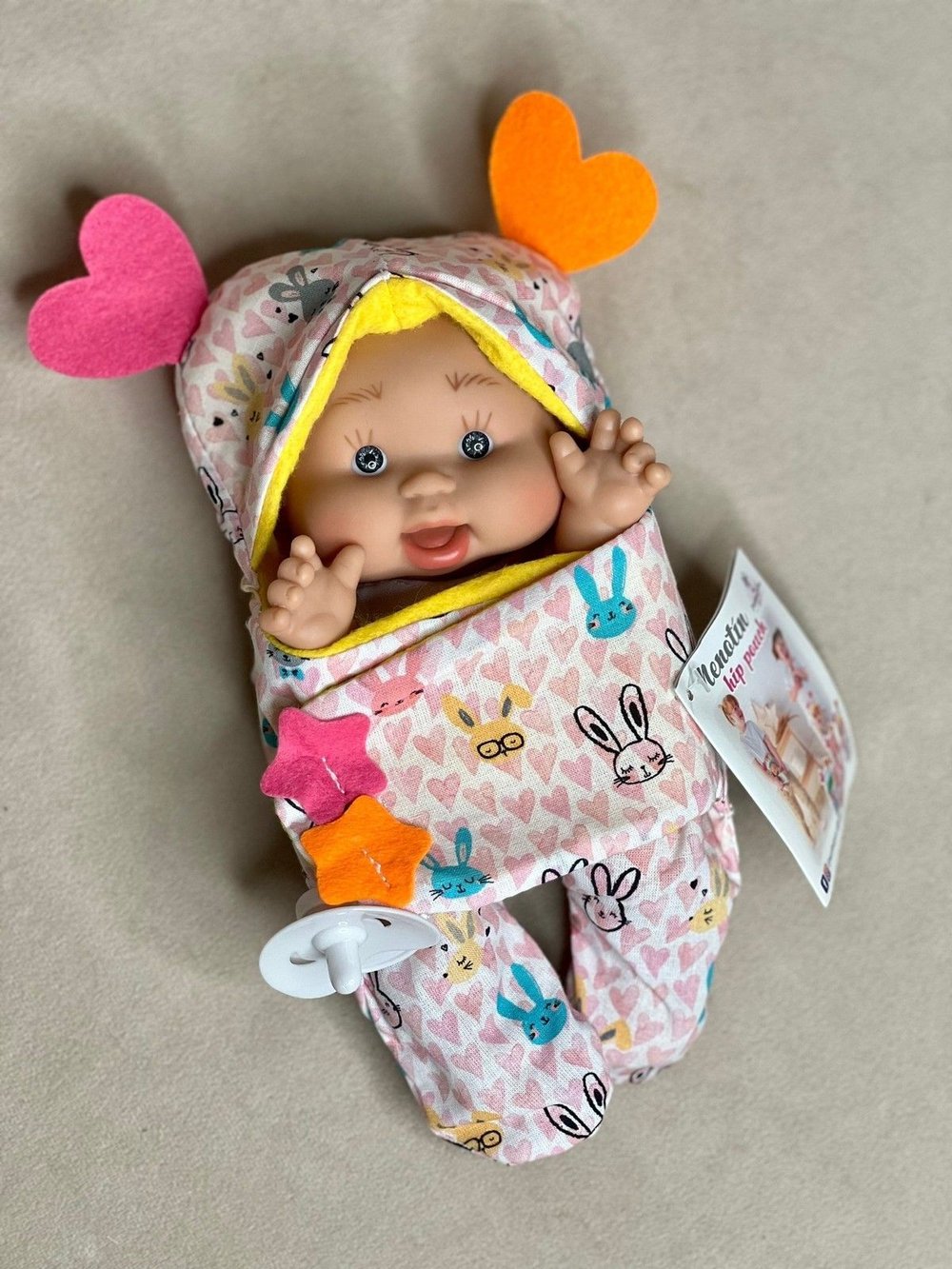 Пупс Marina and Pau 21cм Nenotin (M978)