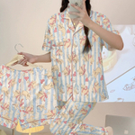 Пижама штаны+шорты+рубашка 1477