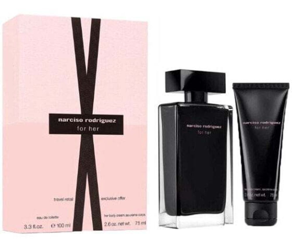 For Her - EDT 100 ml + body lotion 75 ml