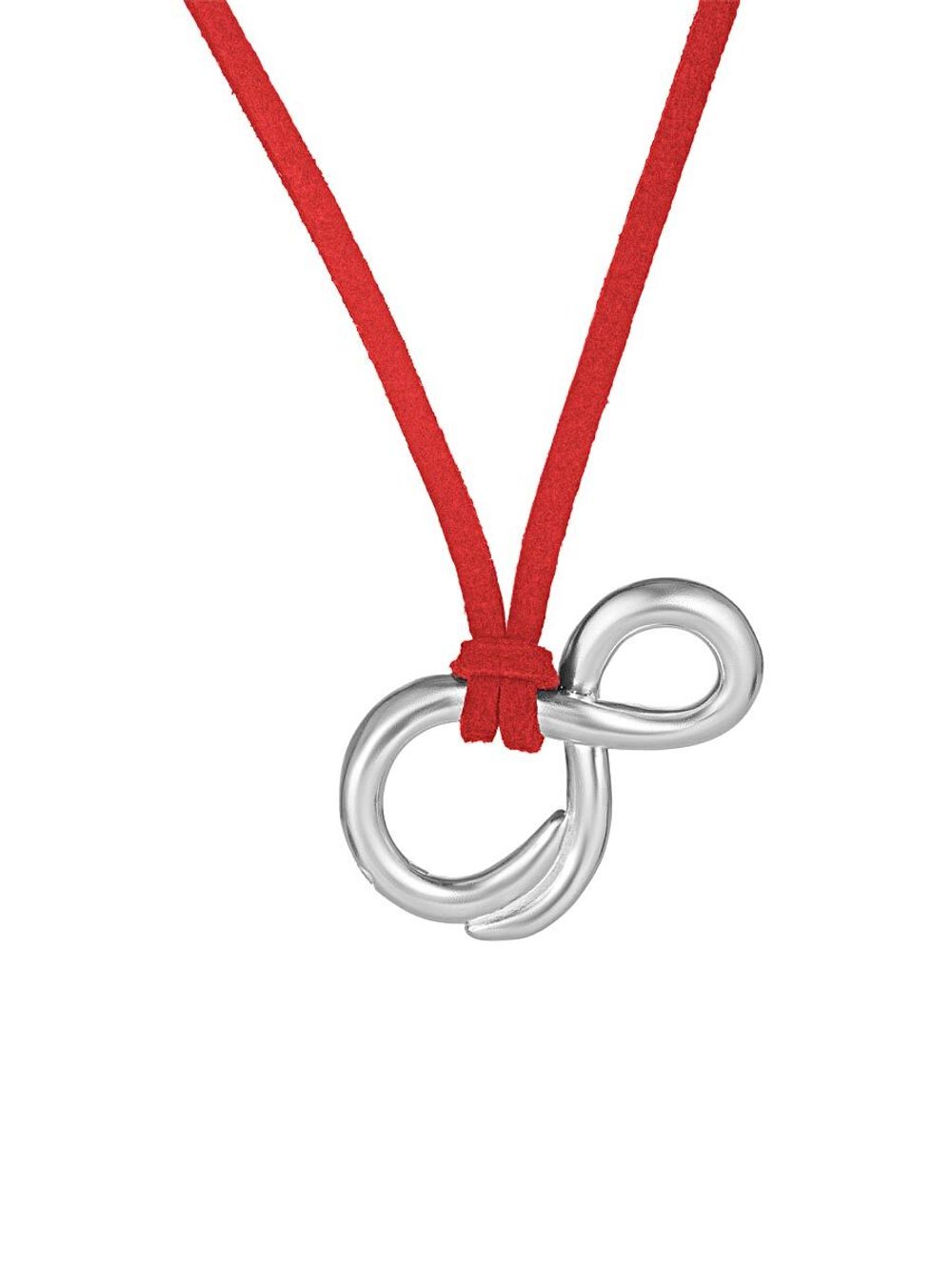 Колье Восьмерка на шнурке