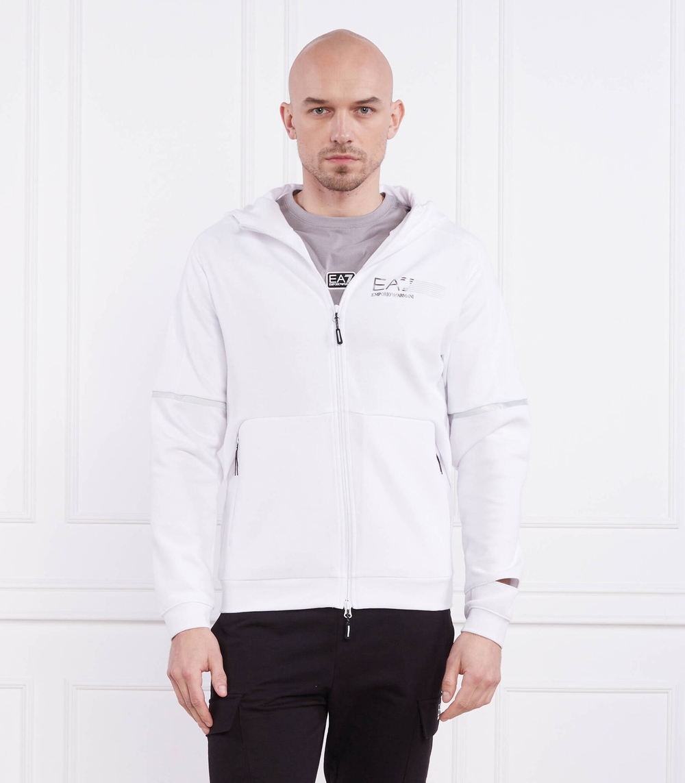 Худи EA7 - белый(3RPM43 PJMBZ)