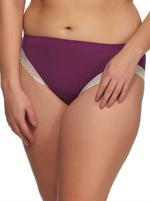 Трусики с высоким вырезом по линии бедер (Размер: M) (Цвет: красный)