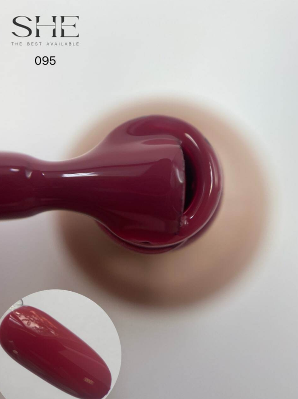 She Гель-лак 095, 10мл2