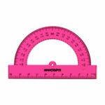 Набор чертежный большой ЮНЛАНДИЯ "Color", (линейка 30 см, 2 треугольника, транспортир), 210756