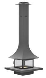 Камин центральный АСТОВ П4С 800