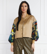 Куртка бомбер desigual. x monsieur christian lacroix Desigual - светло-коричневый(24SWEW27)