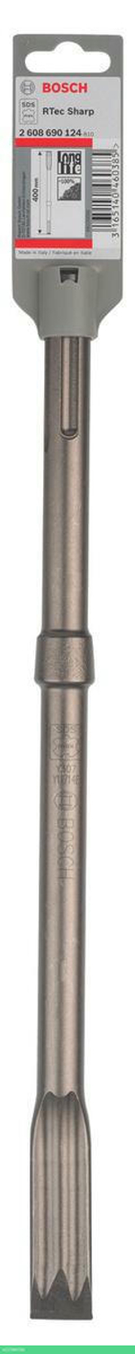 Зубило Bosch SDS-MAX 25x400мм Sharp 2.608.690.124