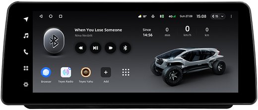 Магнитола для Toyota RAV4 50 2019-2024+ (рынок РФ и ОАЭ) - Teyes LUX ONE монитор 12.3" 2K QLED на Android 10, CarPlay, 4G SIM-слот, 6/128ГБ