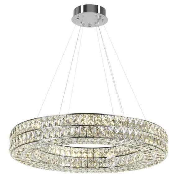 4927/85L L-VISION ODL24 583 хром/металл/хрусталь Люстра LED 85W 4000K 5074Лм PANTA