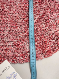 Шарф с бахромой длинный