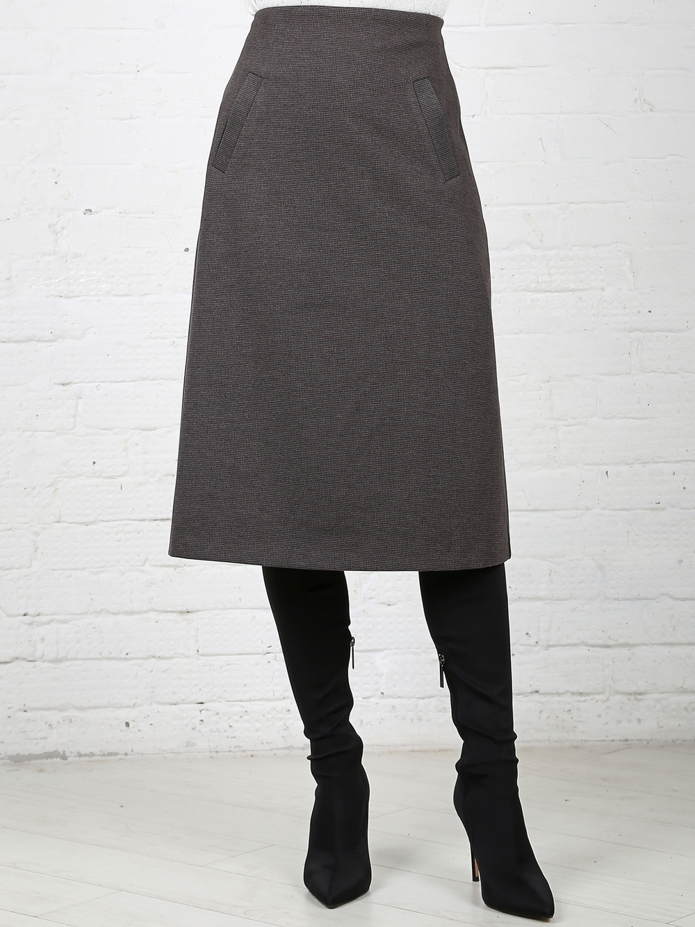 Юбка 2672707 серый