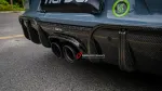 Карбоновый диффузор заднего бампера для Porsche 718 Boxster/Cayman 982 2016+ Порше