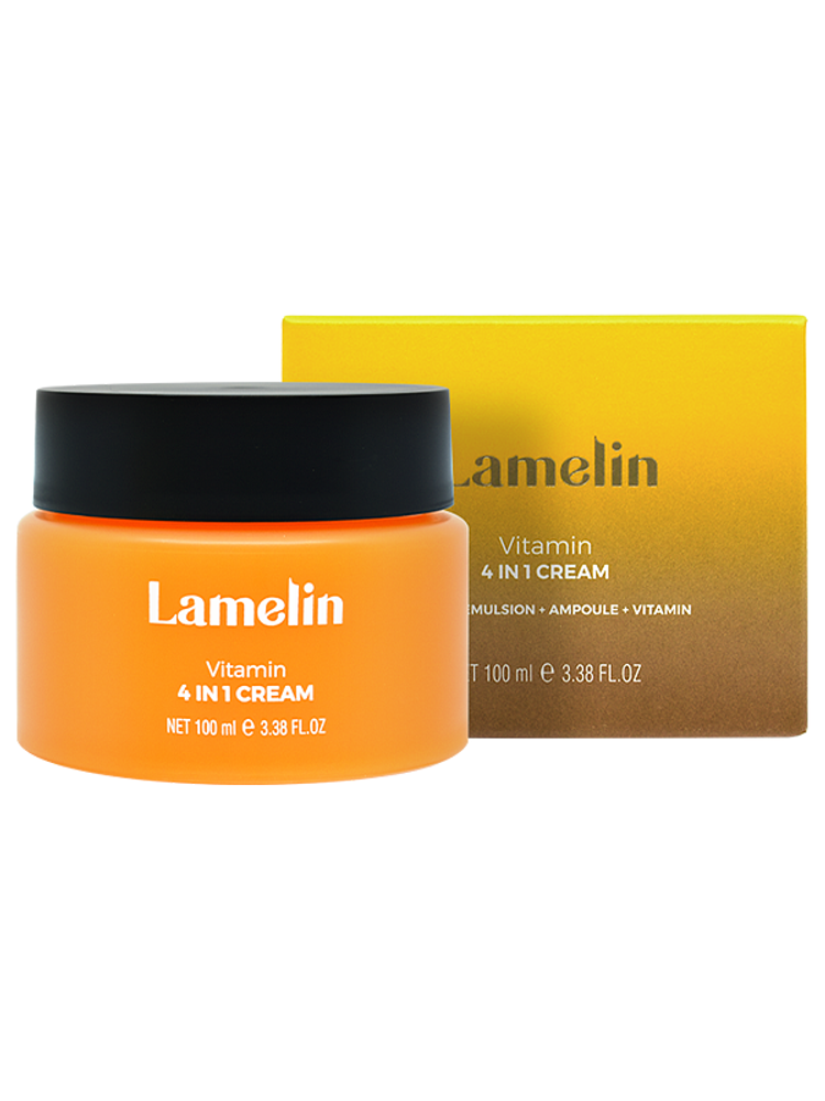 Lamelin Выравнивающий крем с витамином С 4-в-1 Vitamin 4-In-1 Cream 100 мл