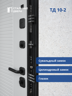 Входная дверь ТД 10-2