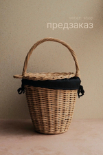 Предзаказ Сумка-корзина с хлопковым чехлом / Aesthetic Objects