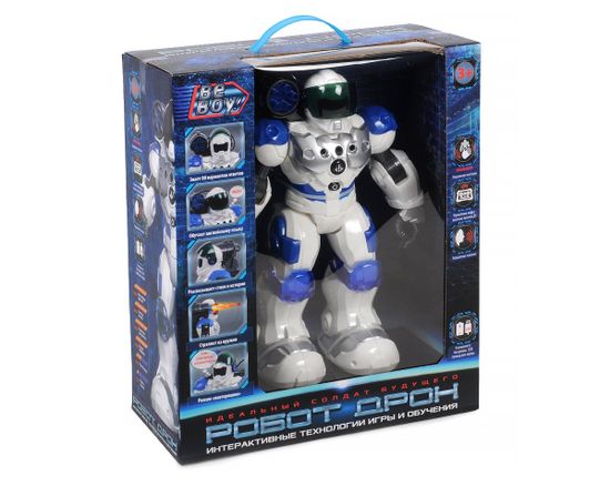 ИНТЕРАКТИВНЫЙ РОБОТ ДРОН BEBOY IT103836 НА ГОЛОСОВОМ УПРАВЛЕНИИ