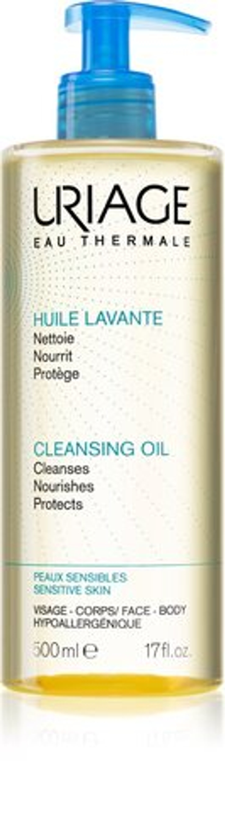 Uriage Hygiene Cleansing Oil - очищающее масло для лица и тела /   500  ml  / GTIN 3661434005879