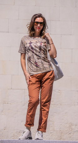 Футболка "Dance macabre", по мотивам рисунка XVI века