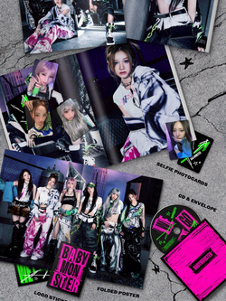 Альбом BABYMONSTER - WE GO UP 2ND MINI ALBUM PHOTOBOOK UP Version