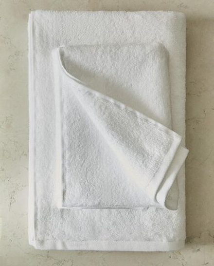 Zara Home - Очень мягкое банное полотенце, белый, 50х90 см